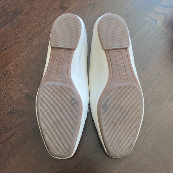 Enzo Angiolini White Studded Loafers - Picture 3 of 3